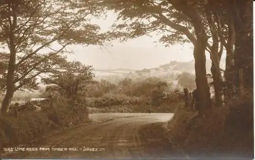 PC34644 Lyme Regis von Timber Hill. Judges Ltd. Nr. 10165. RP