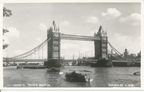 PC34480 London. Turmbrücke. Judges Ltd. Nr. L.808. RP