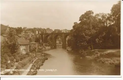 PC34750 Knaresborough. River Nidd. Judges Ltd. Nr. 12194. RP