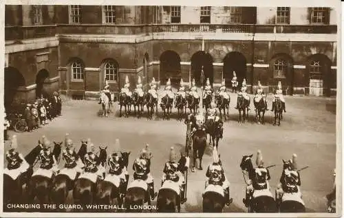 PC34555 Den Schutz ändern. Whitehall. London. 1927. RP