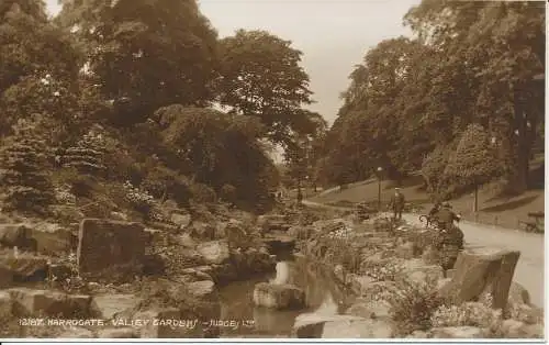 PC34610 Harrogate. Valley Gardens. Judges Ltd. Nr. 12187. RP