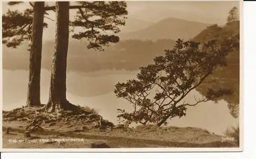 PC34810 auf Friars Crag. Derwentwater. Judges Ltd. Nr. 2056. RP