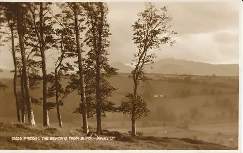 PC34545 Brecon. Die Beacons von Slwch. Judges Ltd. Nr. 10635. RP