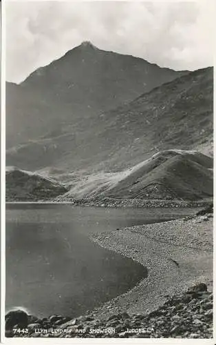 PC35407 Llyn Llydaw und Snowdon. Judges Ltd. Nr. 7442. RP