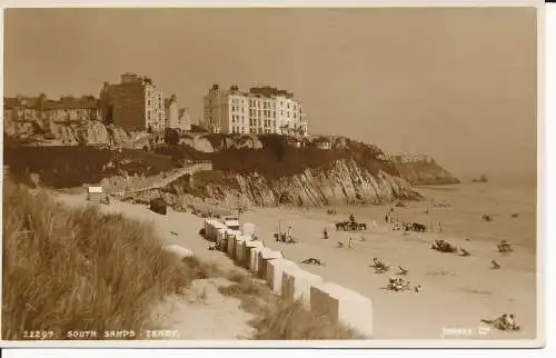 PC35527 South Sands. Tenby. Judges Ltd. Nr. 22297. RP