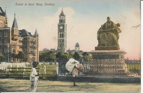 PC36557 Statue von Lord Reay. Bombay. Nr. 60. B. Hopkins