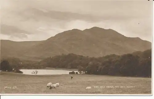 PC35473 Ben Venue und Loch Achray. Judges Ltd. Nr. 4186. RP