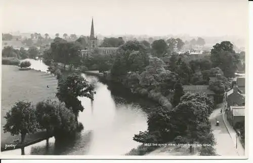 PC35626 The River View. Stratford on Avon. Judges Ltd. Nr. 1855. RP