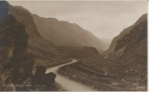 PC35444 Llanberis Pass. N. Wales. Judges Ltd. Nr. 1921. RP