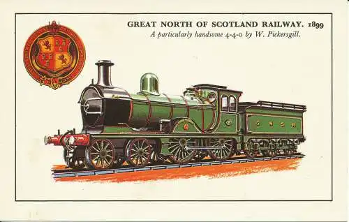 PC37156 Great North of Scotland Railway. Fotopräzigkeit. Sammler. Nr. BSL7