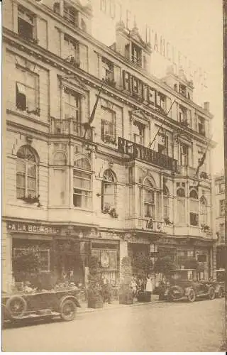 PC36513 La Becasse Hotel d Angleterre. Lüttich. B. Hopkins