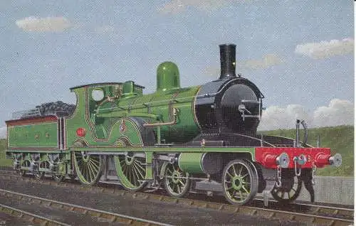 PC37147 ehemalige London and South Western Railway Lokomotive der Klasse T3 440 Nr. 563