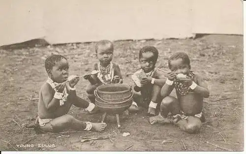 PC37236 Young Zulus. B. Hopkins