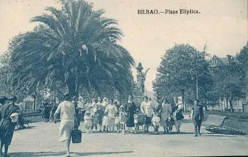 PC36418 Bilbao. Plaza Eliptica. Ojanguren. B. Hopkins