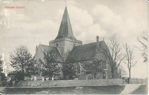 PC36383 Alfriston Church. Der Pfeil. 1908