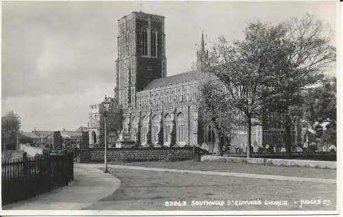 PC35666 Southwold St. Edmunds Kirche. Judges Ltd. Nr. 23263. RP