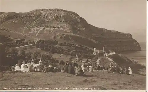 PC35676 Das Happy Valley und Great Orme. Llandudno. Judges Ltd. Nr. 5452. RP