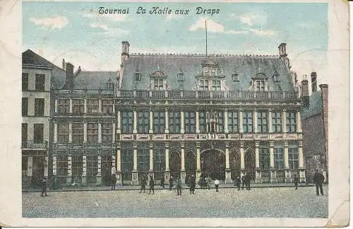 PC37033 Tournai La Halle aux Laps. 1907. B. Hopkins