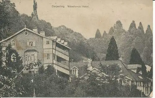 PC36933 Darjeeling. Woodlands Hotel. Nr. 58. B. Hopkins