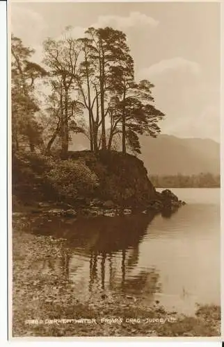 PC35722 Derwentwater. Brüder Crag. Judges Ltd. Nr. 12280. RP