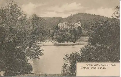 PC37317 Grange Hotel. Aus dem Park. Scheune über Sand. Schraubenschlüssel. 1908