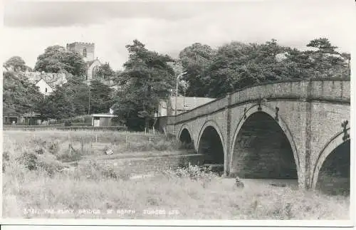 PC35593 Die Elwy-Brücke. St. Asaph. Judges Ltd. Nr. 31121. RP