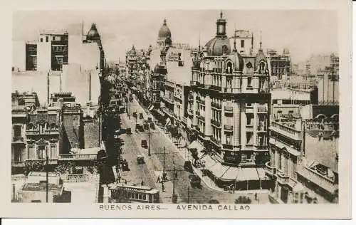 PC36960 Buenos Aires. Avenida Callao. F. Riudavets. B. Hopkins