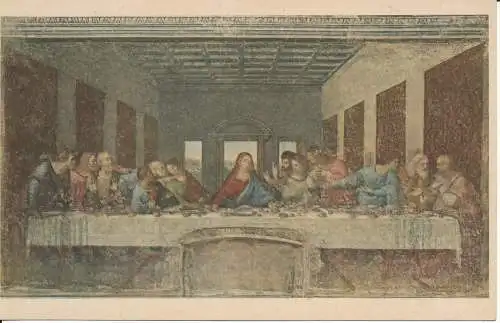 PC36480 L Letztes Abendessen. Leonardo da Vinci. Refektorium S. M. delle Grazie. Mailand.