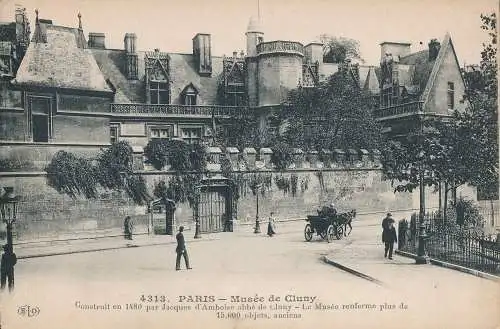 PC36974 Paris. Museum von Cluny