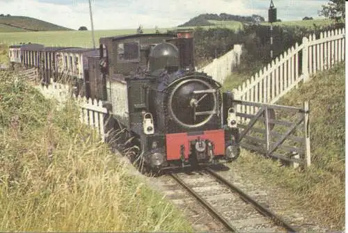 PC37098 Hochsommerszene auf Schloss Caereinion. W und LLR. Nr. 4