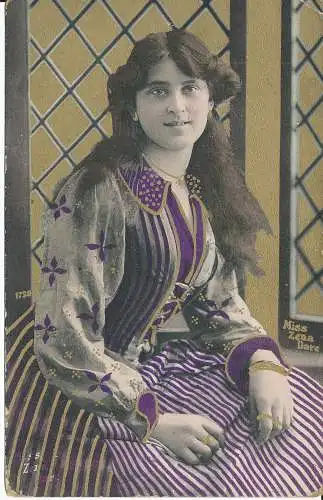 PC36395 Miss Zena Dare. Schnell. 1908