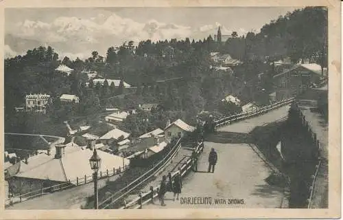 PC36544 Darjeeling. Mit Schnee. D. Makropolo. Nr. 2067 D. 1910. B. Hopkins