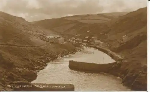 PC35562 Innenhafen. Boscastle. Judges Ltd. Nr. 7625. RP