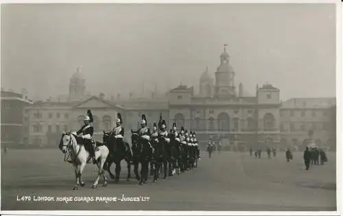 PC35535 London. Parade der Pferdewächter. Judges Ltd. Nr. L.470. RP