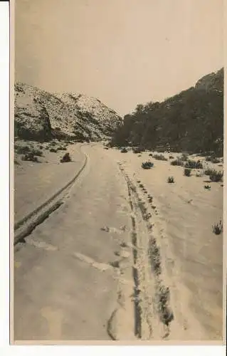 PC37089 alte Postkarte. Winter. Schnee und Berge. Leonar. B. Hopkins