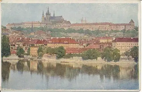 PC37254 Prag. Petit Cote. Hradcany und Königliches Schloss. Minerva. B. Hopkins