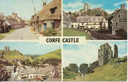 PC36355 Corfe Castle. Multi-View. Nr. SPS2279. 1976