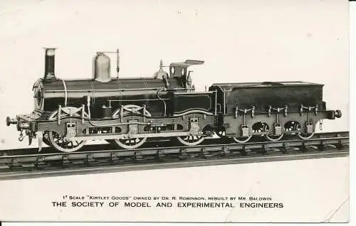 PC37140 Die Gesellschaft der Modell- und experimentellen Ingenieure. RP