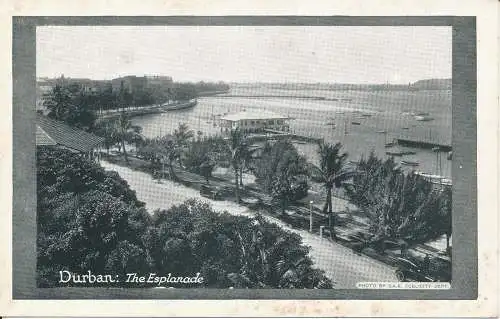 PC37465 Durban. Die Esplanade. S. A.R.B. Hopkins