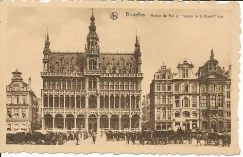 PC37836 Brüssel. Maison du Rol und Maisons de la Grand Place. Ern. Thill. B. Ich habe