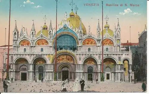 PC37513 Venedig. Basilika S. Rahmen. B. Hopkins