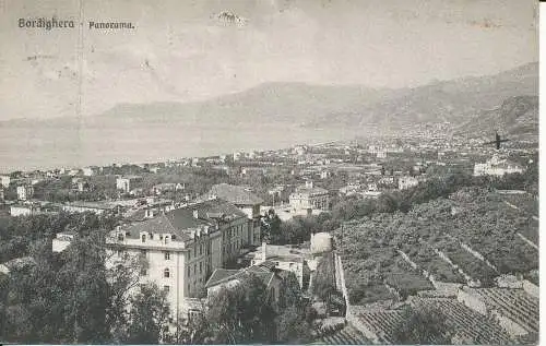 PC37578 Bordighera. Panorama. Brunner. Nr. 19864. B. Hopkins