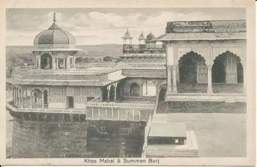 PC37563 Khas Mahal und Summan Burj. Lal Chand