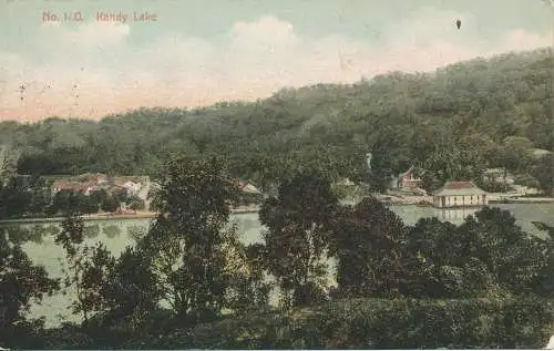 PC37619 Kandy Lake. 1911. B. Hopkins