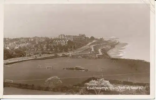 PC35798 Eastbourne von Foot of Downs. RP. 1939. B. Hopkins