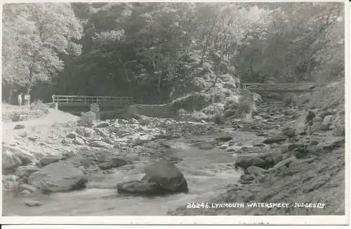 PC35876 Lynmouth. Watersmeet. Judges Ltd. Nr. 26246. RP