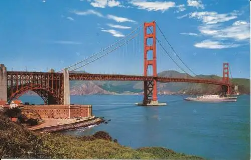 PC36677 Golden Gate Bridge. E. F. Clements. B. Hopkins