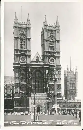 PC35536 London. Westminster Abbey. Judges Ltd. Nr. L.810. RP