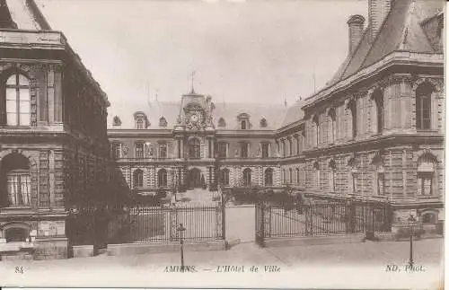 PC36638 Amiens. Das Rathaus. Neurdein. Nr. 84