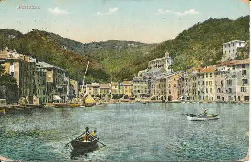 PC37534 Portofino. 1914. B. Hopkins